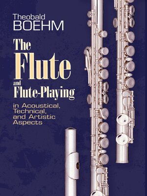 cover image of The Flute and Flute Playing